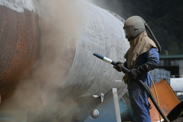 SAND BLASTING